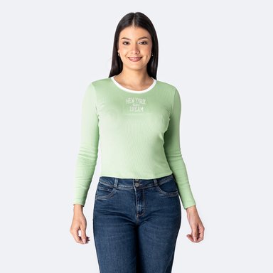 POLO RIB LYCRADO MUJER PIONIER NOELIT