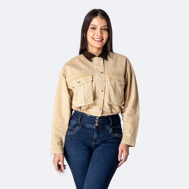 CASACA DRILL MUJER PIONIER XANTHI