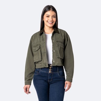 CASACA DRILL MUJER PIONIER XANTHI