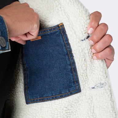 CASACA JOHHN DENIM HOMBRE - 5