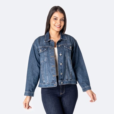 CASACA ELODYH DENIM MUJER - 1