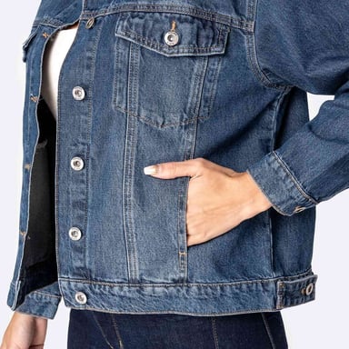 CASACA ELODYH DENIM MUJER - 2