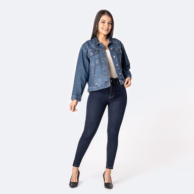 CASACA ELODYH DENIM MUJER - 4