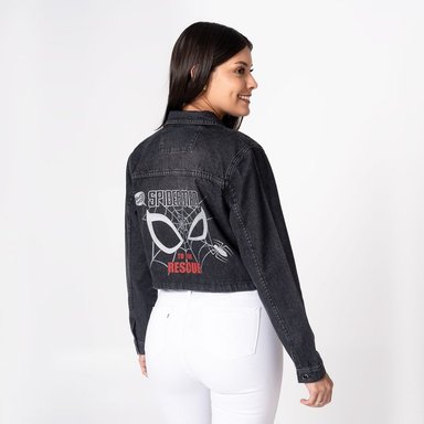 CASACA SCARE-MARVEL DENIM MUJER - 3