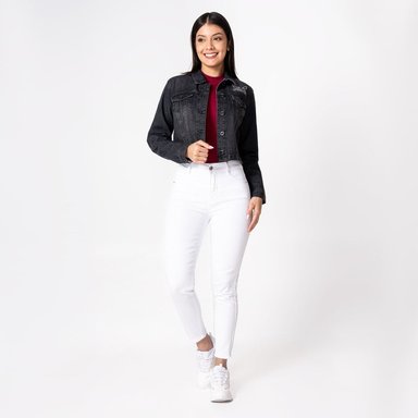 CASACA SCARE-MARVEL DENIM MUJER - 4