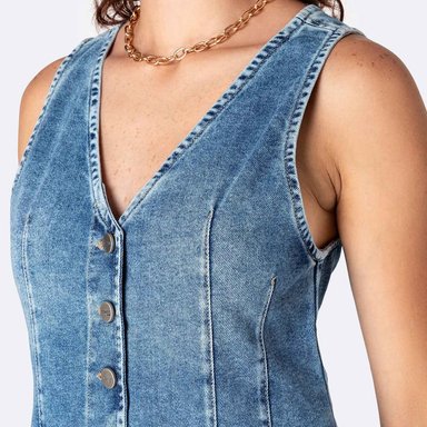 VESTIDOS PAULIN DENIM MUJER - 5