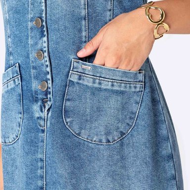 VESTIDOS PAULIN DENIM MUJER - 6