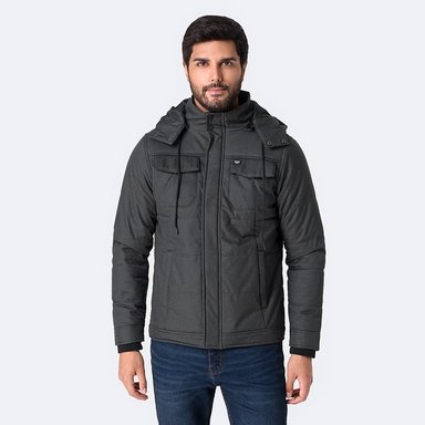 CASACA DRILL HOMBRE LENHOW - 1