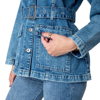 CASACA DENIM MUJER GALENAH - 4