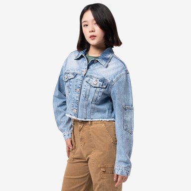 CASACA DENIM MUJER SQUEEZE CIENET