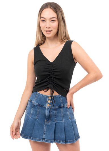 POLO MUJER SQUEEZE DIDIANE MODA RIB LYCRADO