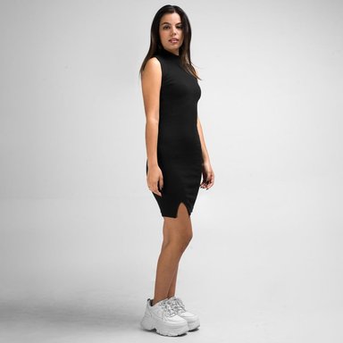 VESTIDOS RIB LYCRADO MUJER YUSIS - 2