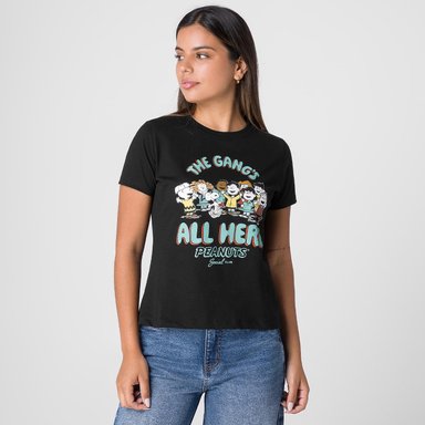 POLO JERSEY MUJER SQUEEZE FERN - SNOOPY