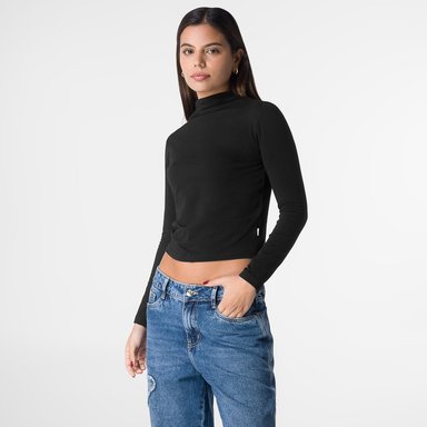 POLO CROPP JERSEY FULL LYCRA MUJER SQUEEZE MARIXIA