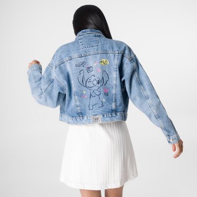 CASACA DENIM MUJER SQUEEZE SOLE-DISNEY