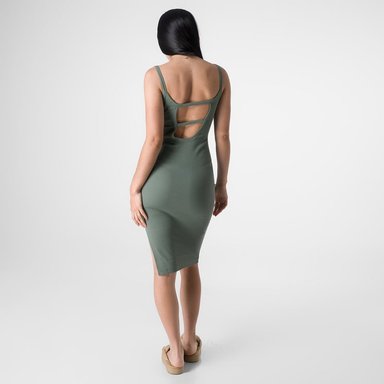 VESTIDOS NIHAIL RIB LYCRADO MUJER - 3