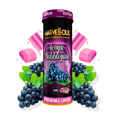 LÍQUIDO PARA VAPEAR PERUVAPEA MARVELLOUS 60ML BUBBLEGUM GRAPE 3MG