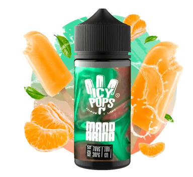 LIQUIDO PARA VAPEAR ICY POPS 100 ML MANDARINA ICE 6MG