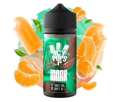 LÍQUIDO VAPEAR PERUVAPEA ICY POPS 100 ML MANDARINA ICE 3MG