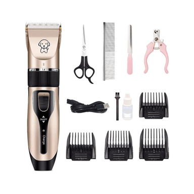 MÁQUINA DE CORTE PERRO Y GATO PET ELECTRIC SILENCIOSA KIT DE BELLEZA