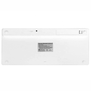 TECLADO BLUETOOTH SEISA INALÁMBRICO MARCA BK3001 BLANCO SLIM - 6