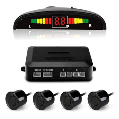 SENSOR RETROCESO PARQUEO APARCAMIENTO PANTALLA LED SEISA