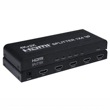 SPLITTER DIVISOR TRANSMISOR HDMI VIDEO AUDIO 1X4 4K SMF7847 - 1