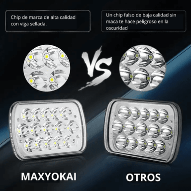 FARO LED NEBLINERO 7' 45W LUZ ALTA POTENCIA MAXYOKAI 1020 - 3