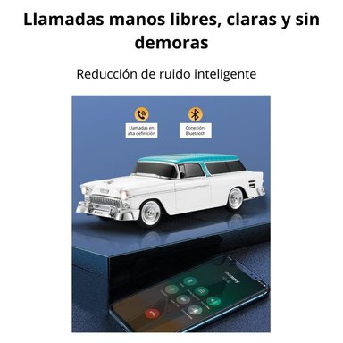 PARLANTE BLUETOOTH WS-1955 PORTATIL 80 W CARRO USB SD RADIO FM ROJO - 4