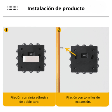 LÁMPARA L12DWW SOLAR PARED JARDÍN PATIO DECORACIÓN EXTERIORES NEGRO - 6