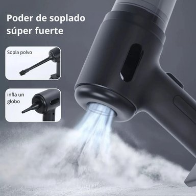 ASPIRADORA INALÁMBRICA PORTÁTIL SEISA MULTIFUNCIÓN CON BATERÍA RECARGABLE PARA AUTO CASA Y OFICINA - 7