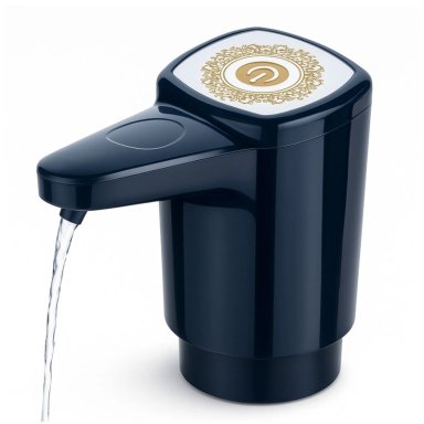 DISPENSADOR DE AGUA ELÉCTRICO AUTOMÁTICO CON BATERÍA RECARGABLE USB PARA BIDONES 5 A 20 LITROS