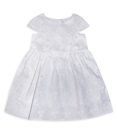 VESTIDO BEBELÚ BLANCO VERANO BEBE NIÑA