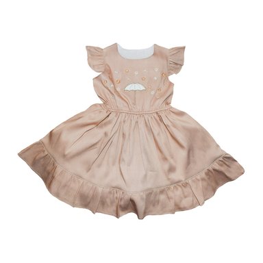 VESTIDO DRILL YULI PARA NIÑA BEBELÚ