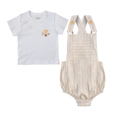 CONJUNTO POPELINA BEBELÚ PARA NIÑO - 1