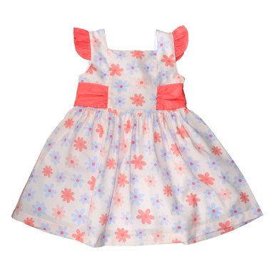 VESTIDO POPELINA BEBELÚ PARA NIÑA