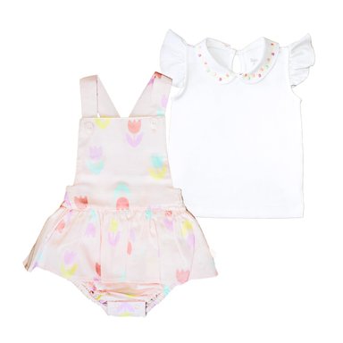 CONJUNTO POPELINA BEBELÚ PARA NIÑA