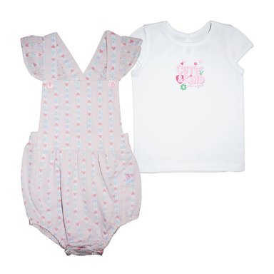 CONJUNTO POPELINA BEBELÚ PARA NIÑA