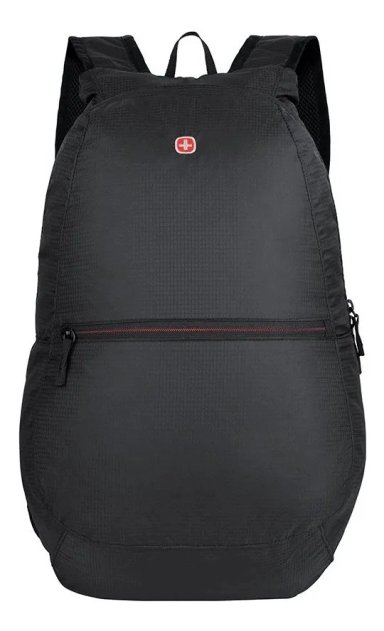 Mochila empacable color negro, Wenger