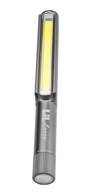 Linterna LED Lil Larry color plata, Nebo