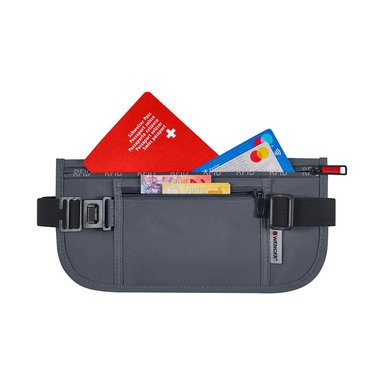 ACCESORIO VIAJE WENGER GRIS SECURITY WAIST BELT RFID - 2