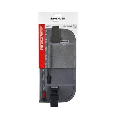 ACCESORIO VIAJE WENGER GRIS SECURITY WAIST BELT RFID - 5