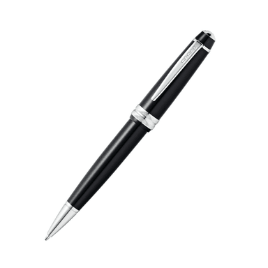 BOLÍGRAFO BAILEY LIGHT DE RESINA NEGRA BRILLANTE, CROSS