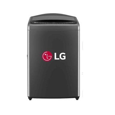 LAVADORA LG 19KG SUPERIOR INTELIGENCIA ARTIFICIAL CARGA NEGRO WT19BV6T
