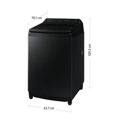 LAVADORA SAMSUNG SUPERIOR SMART ECOBUBBLE 19KG NEGRA WA19CG6441BVPE - 2