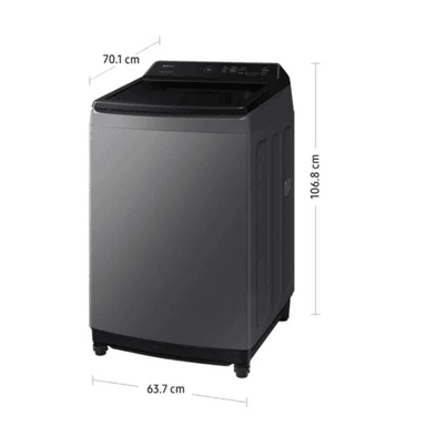 LAVADORA SAMSUNG 17KG SUPERIOR SMART ECOBUBBLE GRIS WA17CG6441BDPE - 2