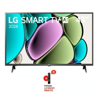 TELEVISOR LG 43' SMART FULL HD AI 43LR6000PSA + MAGIC REMOTE MR24