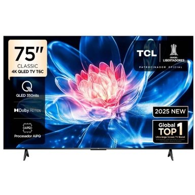 TELEVISOR TCL 75' QLED SMART UHD 4K GOOGLE TV 75T6C - 1