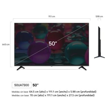 TELEVISOR LG 50' SMART UHD 4K THINQ AI 50UA7300PSB - 2