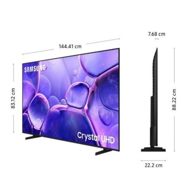 TELEVISOR SAMSUNG 65' SMART CRYSTAL UHD 4K 65U8000FG 2025 - 2